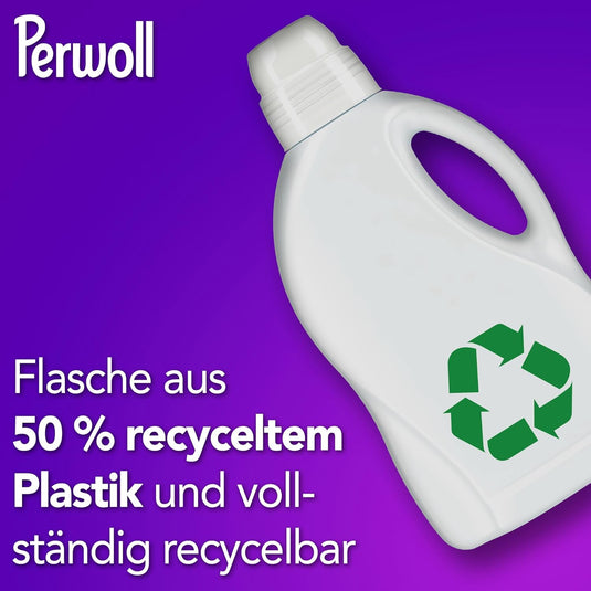 Perwoll Renew Black Lessive Liquide pour Vêtements Foncés (25 Lavages) 1,375 L