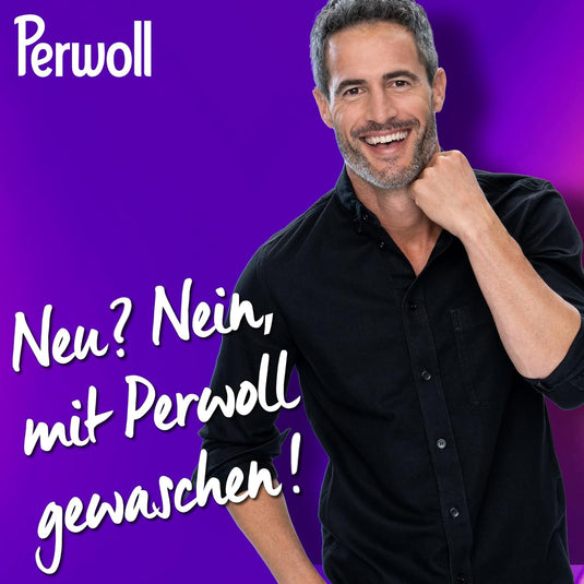 Perwoll Renew Black Lessive Liquide pour Vêtements Foncés (25 Lavages) 1,375 L