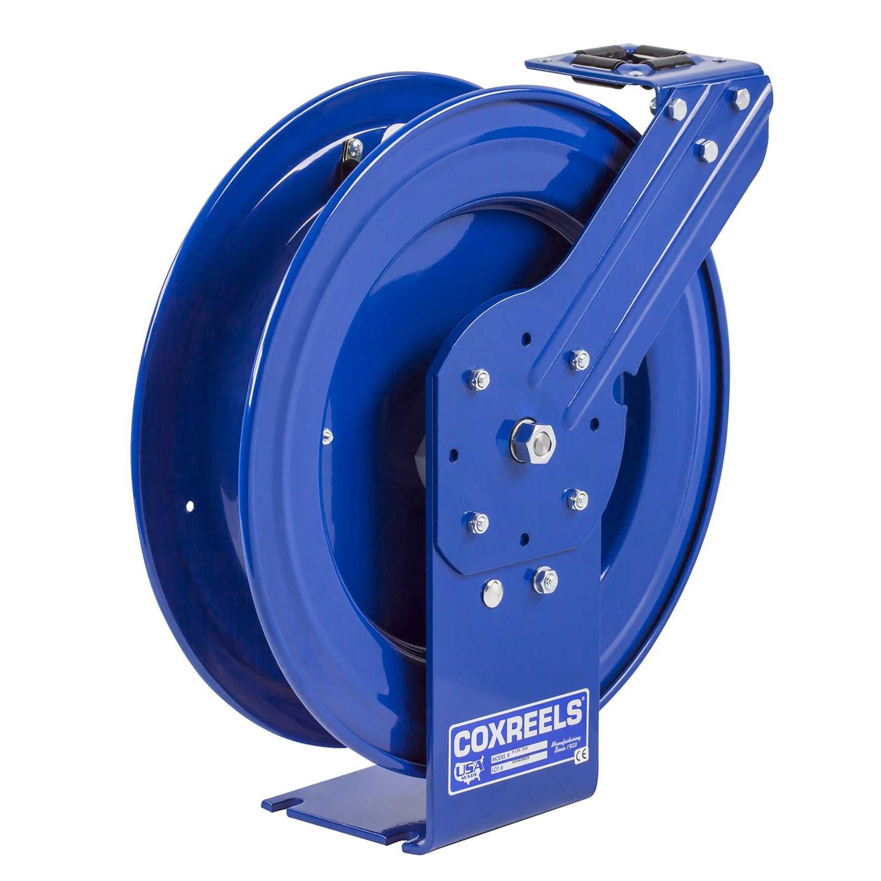 Coxreels P-lpl-350 Low Pressure Retractable Air Water Oil Hose Reel 